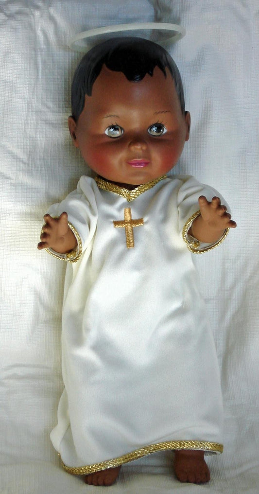 Dark Hispanic Baby Jesus Doll